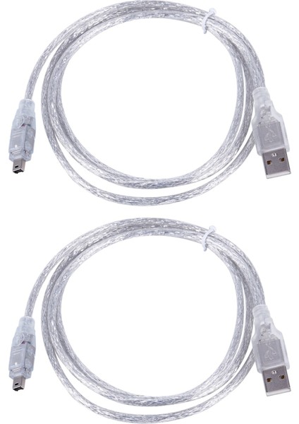 Pc Kamera Için 2x 1.5m USB - Ieee 1394 4 Pin Firewire Dv Adaptör Kablo Dönüştürücü (Yurt Dışından)