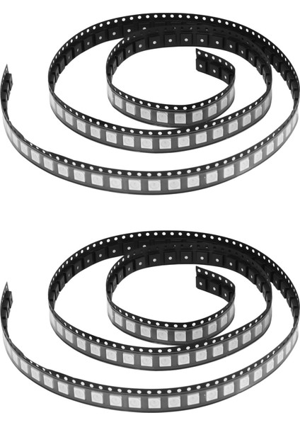 200PCS WS2812B Rgb LED Chıp 5050SMD Beyaz Pcb WS2812 Ayrı Ayrı Adreslenebilir Çip Pikselleri DC5V (Yurt Dışından)