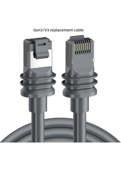 Starlink Gen3/v3 Uydu Ağ Kablosu Değiştirme Için 10FT Starlink Kablosu Onarım Su Geçirmez Uzatma Kablosu (Yurt Dışından) fiyatları