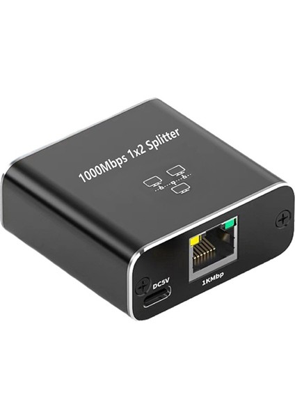 1000MBPS Ağ Splitter Ethernet Splitter 2 Pc Dizüstü Bilgisayar Ağı RJ45 Ayrıştırıcı 1&#39;de 1 Out Gigabite Ethernet Splitter (Yurt Dışından) indirimleri