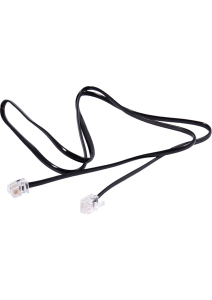 5x RJ11 6P4C Telefon Kablo Kablosu Adsl Modem 1 Metre (Yurt Dışından) fiyatları