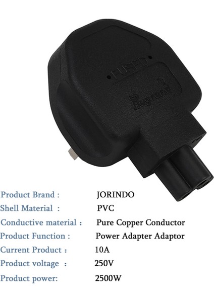 2x Ingiltere 33 Pimli Erkek-Iec 320 C5 Fiş, Ingiltere-C5 Ac Güç Adaptörü Ingiltere Fiş. Endüstriyel Ağır Dönüştürücü (Yurt Dışından) indirimleri