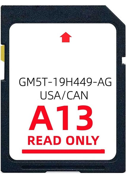 A13 Gezinme Kartı Son 2022 Gezinme Kartı Haritaları Senkronizasyon Sistemi Güncellemesi Abd/kanada Haritaları GM5T-19H449-AG (Yurt Dışından)
