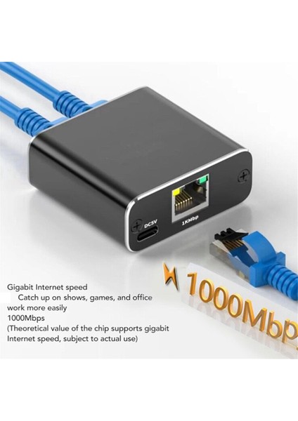 1&#39;de 2 Out Gigabit Ethernet Splitter 1000MBPS Yüksek Hızlı RJ45 Ağ Uzatma Kablo Konnektörü Cat5/5e/6/7/8 Splıte (Yurt Dışından) modelleri