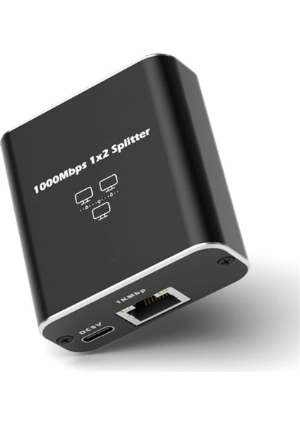 1&#39;de 2 Out Gigabit Ethernet Splitter 1000MBPS Yüksek Hızlı RJ45 Ağ Uzatma Kablo Konnektörü Cat5/5e/6/7/8 Splıte (Yurt Dışından) fırsatları