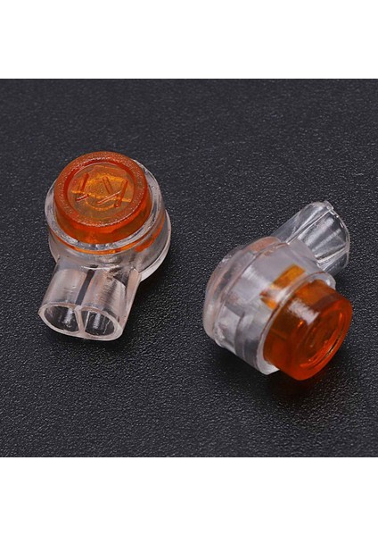 100 Adet Sarı Düğme Jel Dolu Telefon Teli Popo Ekleme Uyme Konnektörü 2 Bağlantı Noktası (Yurt Dışından) fırsatları