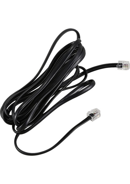 2x RJ11 6P4C Telefon Kablo Kablosu Adsl Modem 3 Metre (Yurt Dışından)
