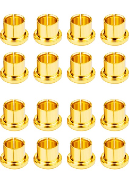 16PC Altın Kaplama Rca Koruma Kapağı Fiş Kısa Devre Soketi Fono Konnektör Koruma Tapası Soketi Koruma Kapak Kapağı (Yurt Dışından)