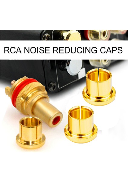 16PC Altın Kaplama Rca Koruma Kapağı Fiş Kısa Devre Soketi Fono Konnektör Koruma Tapası Soketi Koruma Kapak Kapağı (Yurt Dışından) fırsatları