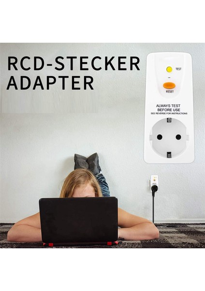 2x 16A Gfcı Sızıntı Koruma Fişi Rcd Soket Devre Kesici Kesme Anahtarı Güvenlik Kişisel Koruma Fişi Ab Fişi (Yurt Dışından) fiyatları