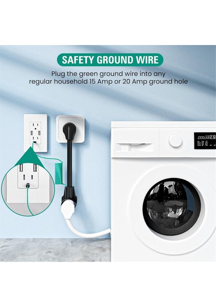 Kurutma Tapası Adaptörü 4 P R Ang To3 P R Ang, 10-30P Fiş Ila 14-30 (Yurt Dışından) fırsatları