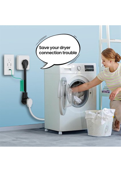 Kurutma Tapası Adaptörü 4 P R Ang To3 P R Ang, 10-30P Fiş Ila 14-30 (Yurt Dışından) indirimleri