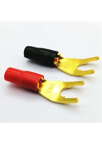 16PCS/8 Çift &quot;y&quot; &quot;u&quot; Kürek Muz Konektörleri Altın Kaplama Lehimsiz Çatal Hoparlör Muz Fiş Adaptörü (Yurt Dışından) fırsatları