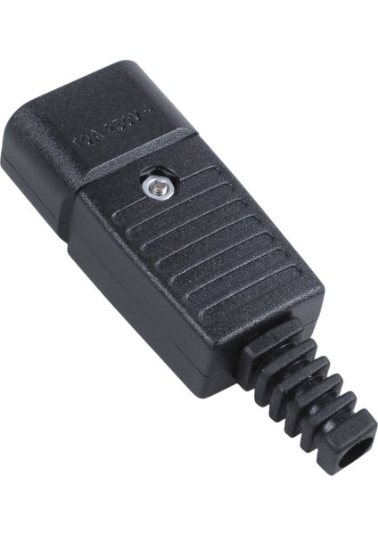 20X Siyah IEC-320 C14 Erkek Fiş Ac Güç Giriş Soket Konnektörü 250V 10A (Yurt Dışından) fiyatları