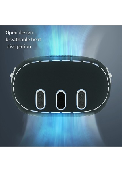 Meta Quest 3 Vr Kask Koruyucu Kapak Tpu Kılıfları Oculus Meta Quest 3 Vr Gözlük Aksesuarlar-Black Için (Yurt Dışından) modelleri