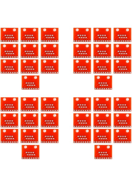 40PCS Taşınabilir Modüler Konektörler / Ethernet Konnektörleri RJ45 Breakout Tahtası Adaptör Bağlayıcı Modülü Kart (Yurt Dışından)