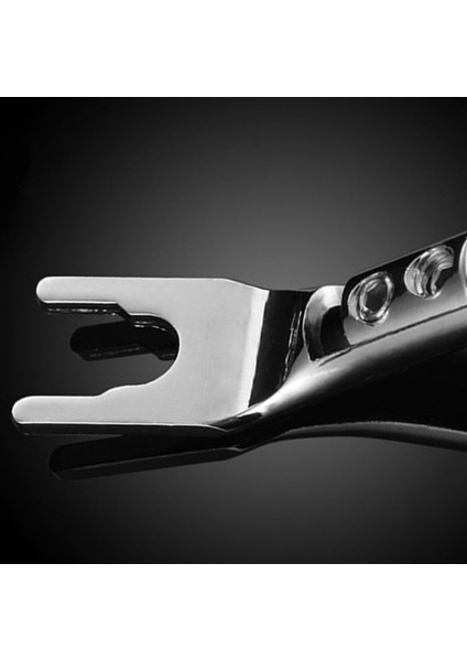 8 Pcs Audio Jack Y Muz Fiş Lehim Tel Konektör U/y Rhodium Kaplama Bakır Vidalı Çatal Hifi Hoparlör Kürek Konnektörü (Yurt Dışından) fiyatları