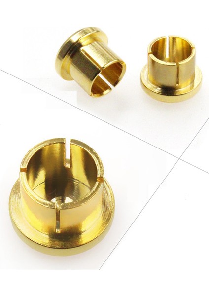 20PCS Altın Kaplama Kısa Devre Soketi Fono Konnektörü Rca Koruyucu Kriko Soketi Koruma Kapak Kapağı, Altın (Yurt Dışından) modelleri