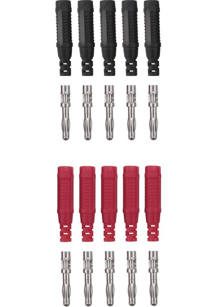 20PCS 4mm Muz Tıkaçları Lehim Diy Muz Fişi Erkek Konektörler Adaptörleri Multimetre Test Uçları Probları (Yurt Dışından) modelleri