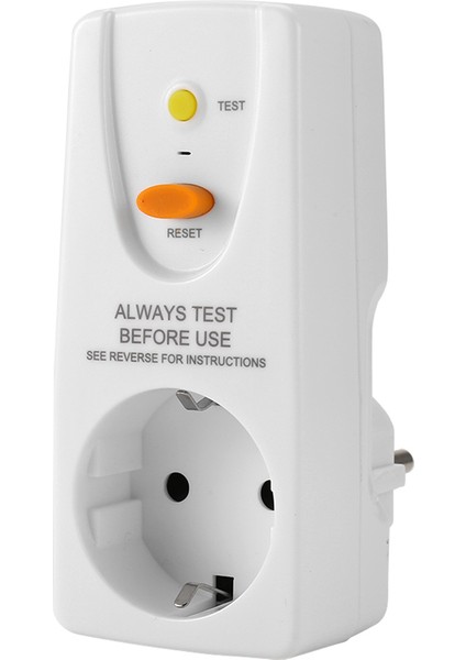 16A Gfcı Sızıntı Koruma Fişi Rcd Soketi Ana Devre Kesici Kesme Anahtarı Güvenlik Kişisel Koruma Fişi Ab Fişi (Yurt Dışından) fırsatları