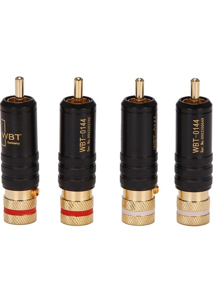 8pcs Rca Kilitleme Fişleri Sesli Video Konnektörleri (Yurt Dışından) fırsatları