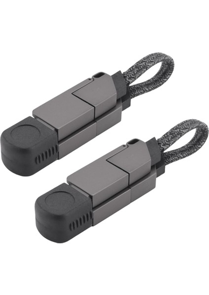 6 In1 Çok Fonksiyonlu Hızlı Şarj Kablosu Anahtar Kileti Pd iPhone 27W Için Pd Android Type-C 100W Şarj Veri Kablosu Siyah (Yurt Dışından) fırsatları