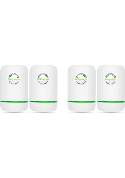 4pcs Güç Tasarrufu, Enerji Tasarrufu Sağlayıcı, Elektrik Tasarrufu Kutusu Ev Ofis Piyasası Cihazı Elektrikli Akıllı Abd Fişi (Yurt Dışından)