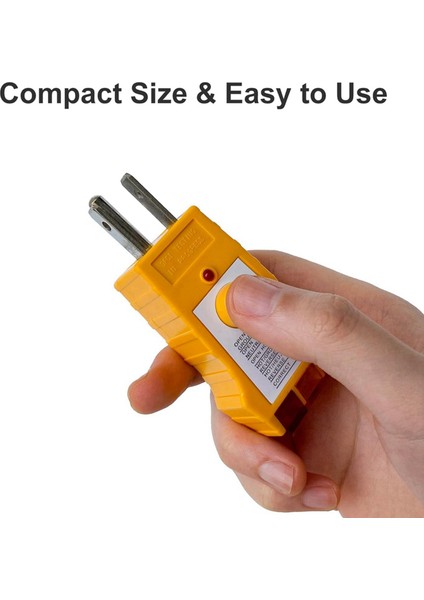 Topraklama Ürünleri Için 2x Outlet Test Cihazı, Gfcı ile Outlet Test Merkezi, Elektrik Vece Test Cihazı, Fiş Test Cihazı, Usplug (Yurt Dışından) modelleri