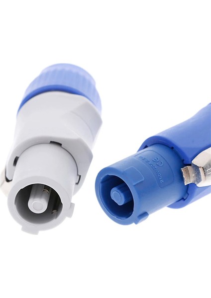 12PCS NAC3FCA NAC3FCB Powercon Konnektörü 3 Pin Erkek Powercon Konnektörü 20A 250V Ac Elektrik Fiş Konnektörü (Yurt Dışından) fırsatları