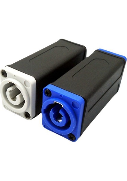 4x LED Powercon Ac Kuplör Adaptörü Genişletici Konnektörü Yüksek Kalite Konuşma Panel Montaj Düz Adaptör Maviden Beyaz (Yurt Dışından) fiyatları