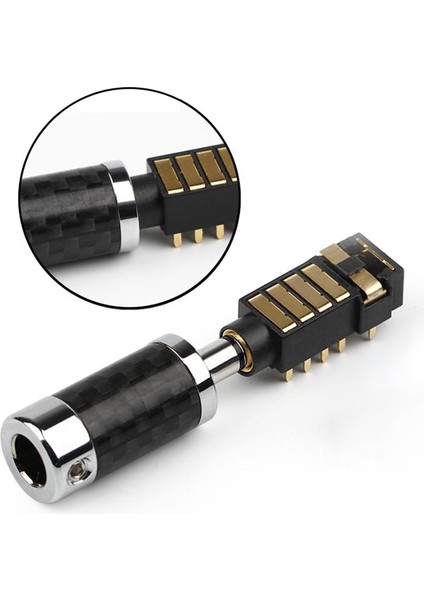 12 Pim 4.4mm 5 Kutuplu Stereo Kulaklık Dengeli Dişi Fiş Ses Jakı Metal Adaptör Tel Konektörü (Yurt Dışından) fırsatları