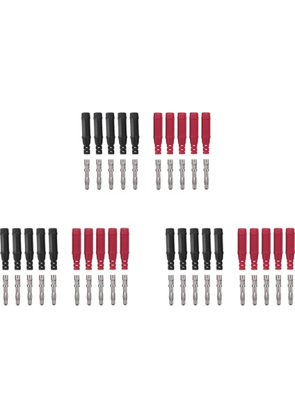 30PCS 4mm Muz Tıkaçları Lehim Diy Muz Fiş Multimetre Test Uçları Için Erkek Konektör Adaptörleri Problar (Yurt Dışından) fiyatları