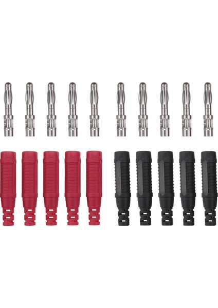 30PCS 4mm Muz Tıkaçları Lehim Diy Muz Fiş Multimetre Test Uçları Için Erkek Konektör Adaptörleri Problar (Yurt Dışından) fırsatları