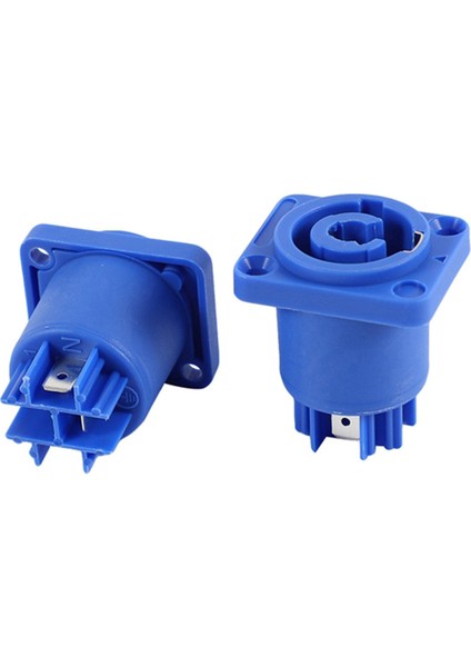 20PCS Powercon Konnektörü 3 Pimler 20A 250V Güç Hoparlör Panel Soketi LED Ekran Aşaması Aydınlatması Için Dişi, Mavi (Yurt Dışından) indirimleri