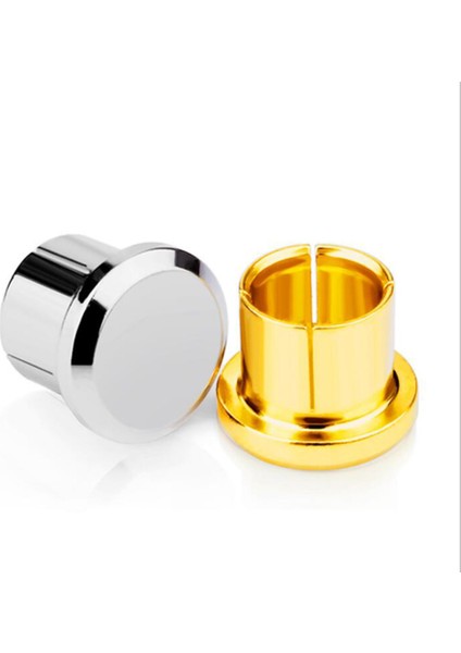 10PCS Altın Kaplama Kısa Devre Soketi Fono Konnektörü Rca Koruyucu Kriko Soketi Koruma Kapak Kapağı, Altın (Yurt Dışından) modelleri