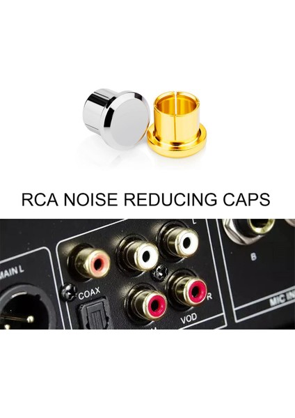 10PCS Altın Kaplama Kısa Devre Soketi Fono Konnektörü Rca Koruyucu Kriko Soketi Koruma Kapak Kapağı, Altın (Yurt Dışından) indirimleri