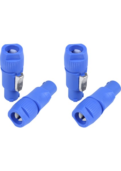 20PCS/LOT NAC3FCA Speakon Fiş 3 Pin Erkek Powercon Konnektörü 20A 250V Ac Elektrik Fişi Konnektörü Mavi (Yurt Dışından)