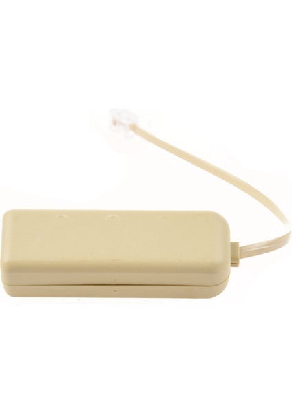 2x RJ11 6P4C - 6P4C 4 Yolu Telefon Hattı Modüler Ayırıcı Adaptör Bej (Yurt Dışından) fiyatları