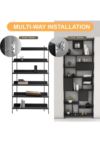 Mobilya Ankrajları (12 Paket) Mobilya Kayışı Bebek Prova, Güvenli 420 Pound Mobilya Düşmeyi Önlemek Anti Uçuşa (Yurt Dışından) modelleri