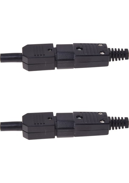 2x 250V 10A Güç Konnektörü Iec 320 C14 C13 Soketine Fiş (Yurt Dışından)