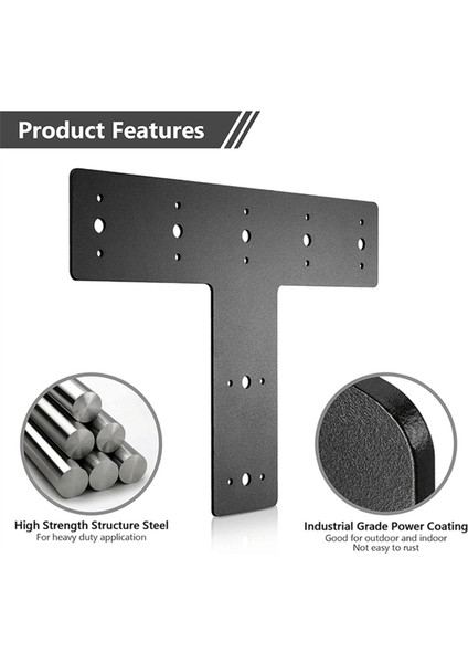 T Düz Tamir Plakası Düz Düz Çelik Onarım Sabitleme Konnektör Genişliği Güçlü T Kayış Ağır Hizmet Braketi (Yurt Dışından) fiyatları