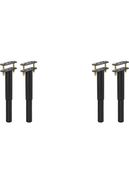 4pcs (7-13.5 Inç) Ayarlanabilir Metal Yatak Çerçevesi Destek Bacakları, Yatak Çerçevesi Merkezi Çıtalar Ağır Destek Bacak Yedek Parçaları (Yurt Dışından)