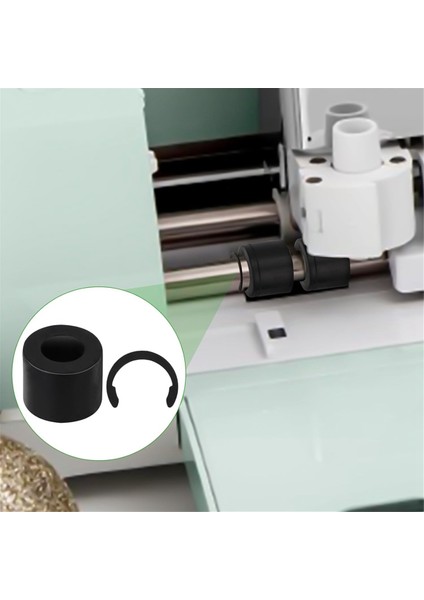 4 Adet Kauçuk Silindir Çözünürlüğü, Kriko Yapımcısı Için Uyumlu Klips Halkaları Tutma, Kauçuk Silindirin Hareket Etmesini Önleyin (Yurt Dışından) indirimleri