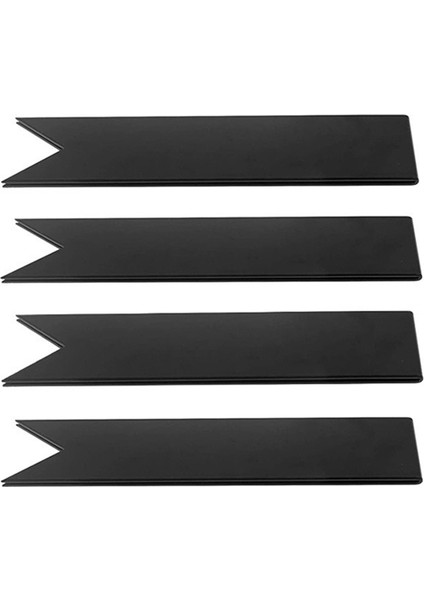 4 Paket Konektör Klipsleri, 6 ve 8 ve 14 Inç Uzunluğunda Çelik Peyzaj Kenarları Için Yükseklik Cor-Ten Metal Bahisleri, Siyah, 16.2in (Yurt Dışından)