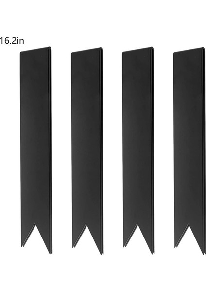 4 Paket Konektör Klipsleri, 6 ve 8 ve 14 Inç Uzunluğunda Çelik Peyzaj Kenarları Için Yükseklik Cor-Ten Metal Bahisleri, Siyah, 16.2in (Yurt Dışından) modelleri