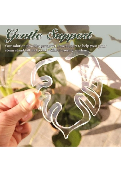 2pcs Bitki Kök Plastik Desteği, Çiçek Kök Tutucu, Yeniden Kullanılabilir Bitki Tutma Desteği, A+B (Yurt Dışından) modelleri