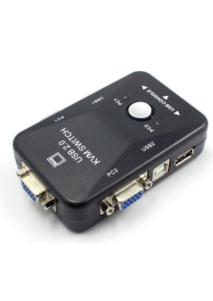 2x Kvm Anahtar 2 Port VGA Anahtarı USB 2.0 Kvm Fare Anahtarı Klavye 1920X1080 Kutu Paylaşım Anahtarı VGA Ayrıştırıcı (Yurt Dışından) fiyatları