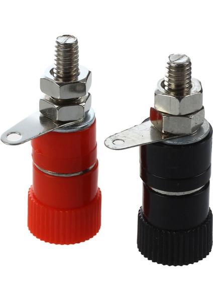 20 Pcs 3.8mm Iplik 4mm Muz Fiş Soketi Kırmızı + Kara Kıymetleme Post Değiştirme ve Konektörler (Yurt Dışından) modelleri