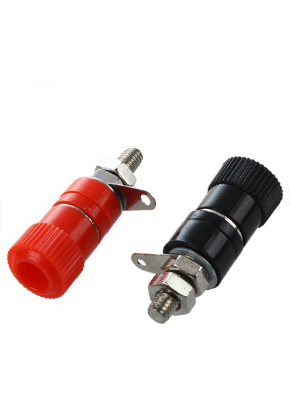 20 Pcs 3.8mm Iplik 4mm Muz Fiş Soketi Kırmızı + Kara Kıymetleme Post Değiştirme ve Konektörler (Yurt Dışından) fırsatları