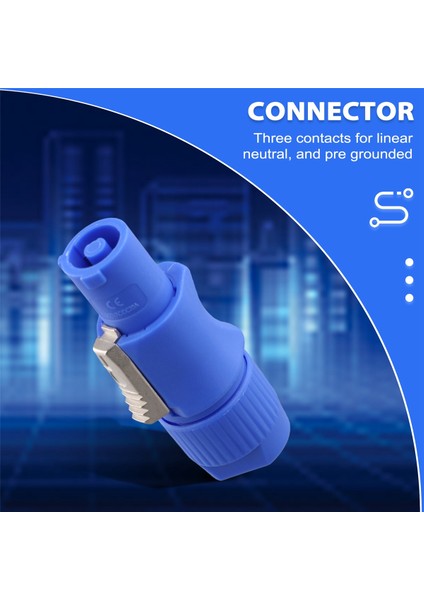 10PCS 3 Pin Erkek Powercon Konektörü Sinyal Giriş Jakı Işın Işığı Işığı Işık Gücü Girişi (Yurt Dışından) fırsatları